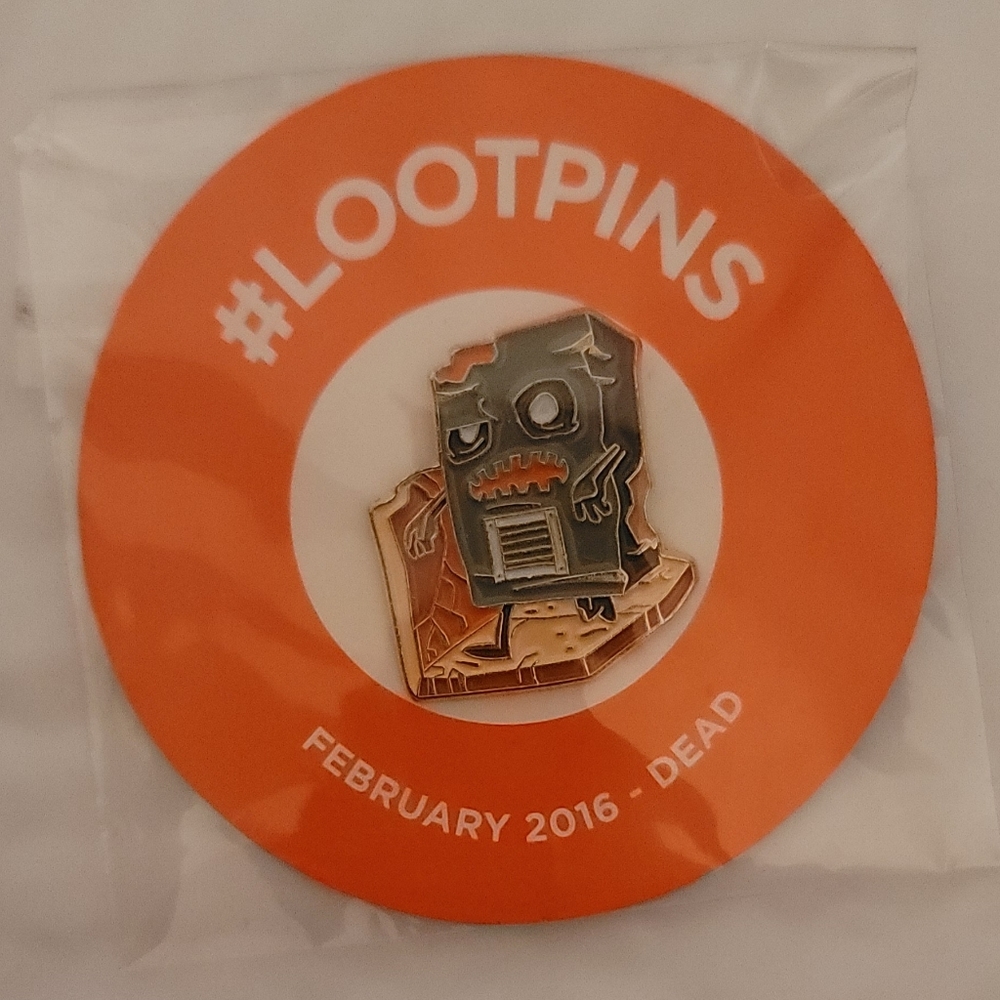 Loot Crate February 2016- Dead pin never opened